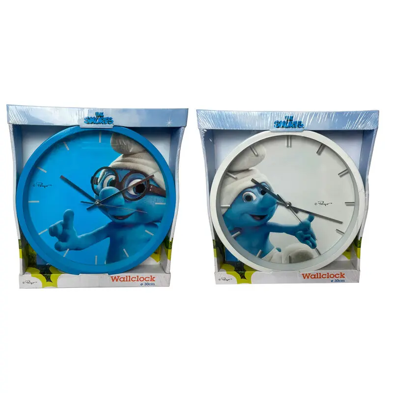 The Smurfs assorted wall clock product photo