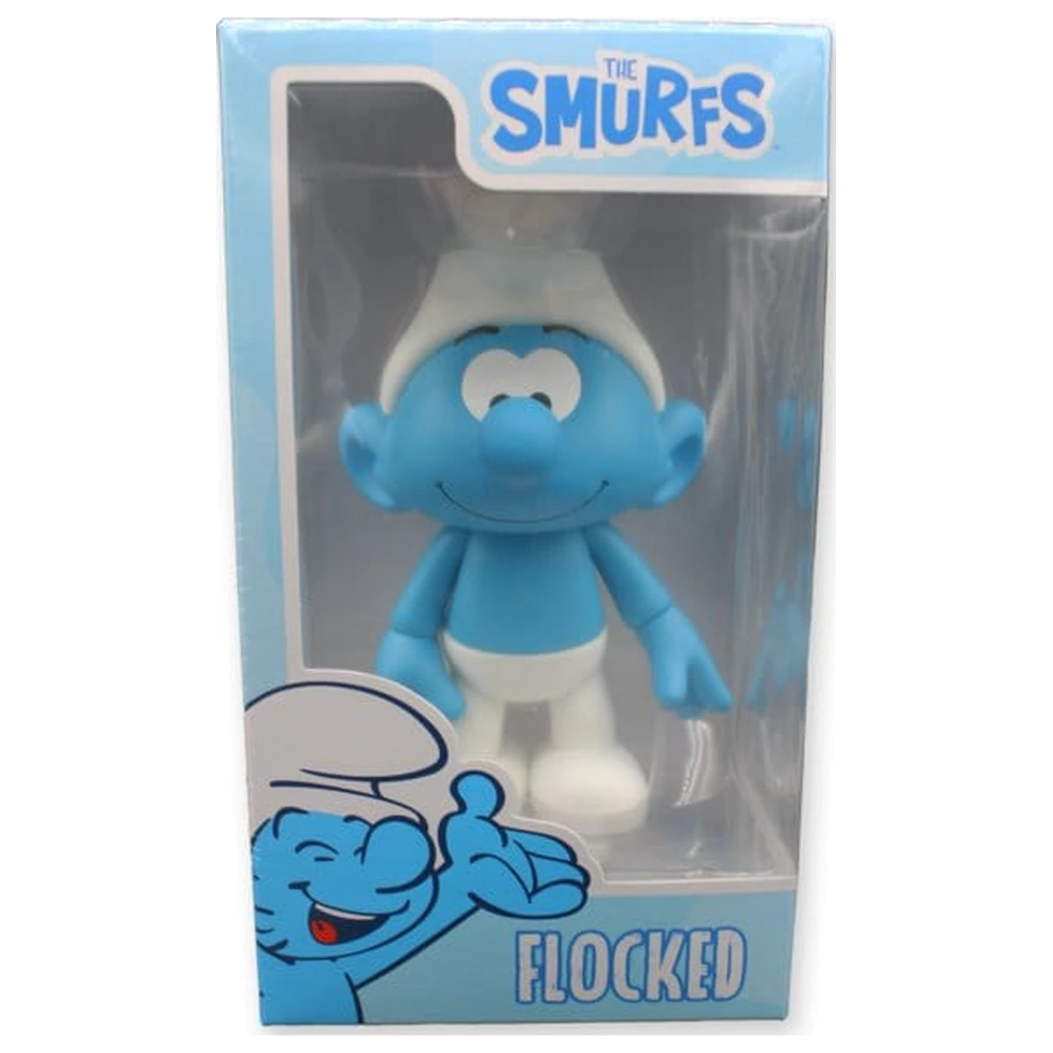 The Smurfs Vinyl Figure Smurf White and Blue - Flocked 19 cm product photo