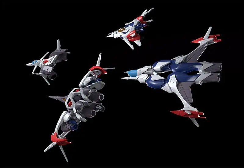 Hyper Combat Unit Dangaioh Moderoid Plastic Model Kit Dangaioh(3rd-run) 18 cm product photo