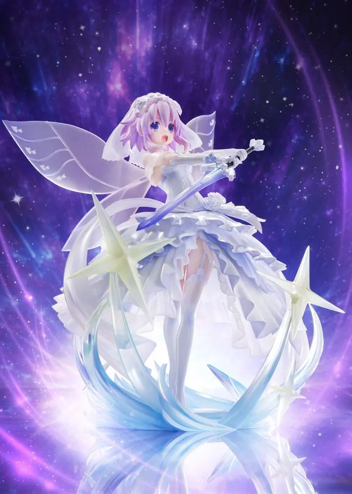 Hyperdimension Neptunia Statue 1/7 Neptune Little Purple Ver. 22 cm product photo