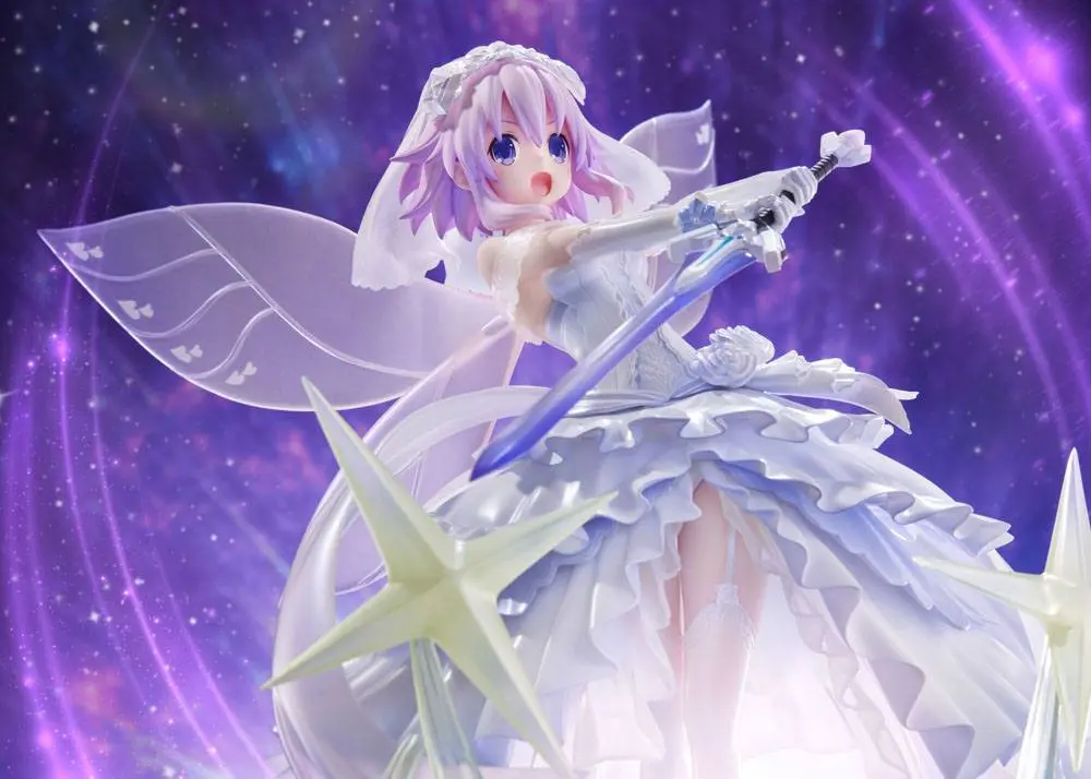 Hyperdimension Neptunia Statue 1/7 Neptune Little Purple Ver. 22 cm product photo