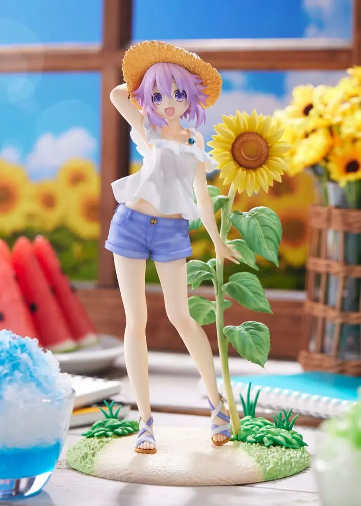 Hyperdimension Neptunia PVC Statue 1/7 Neptunia Summer Vacation Ver. 21 cm product photo