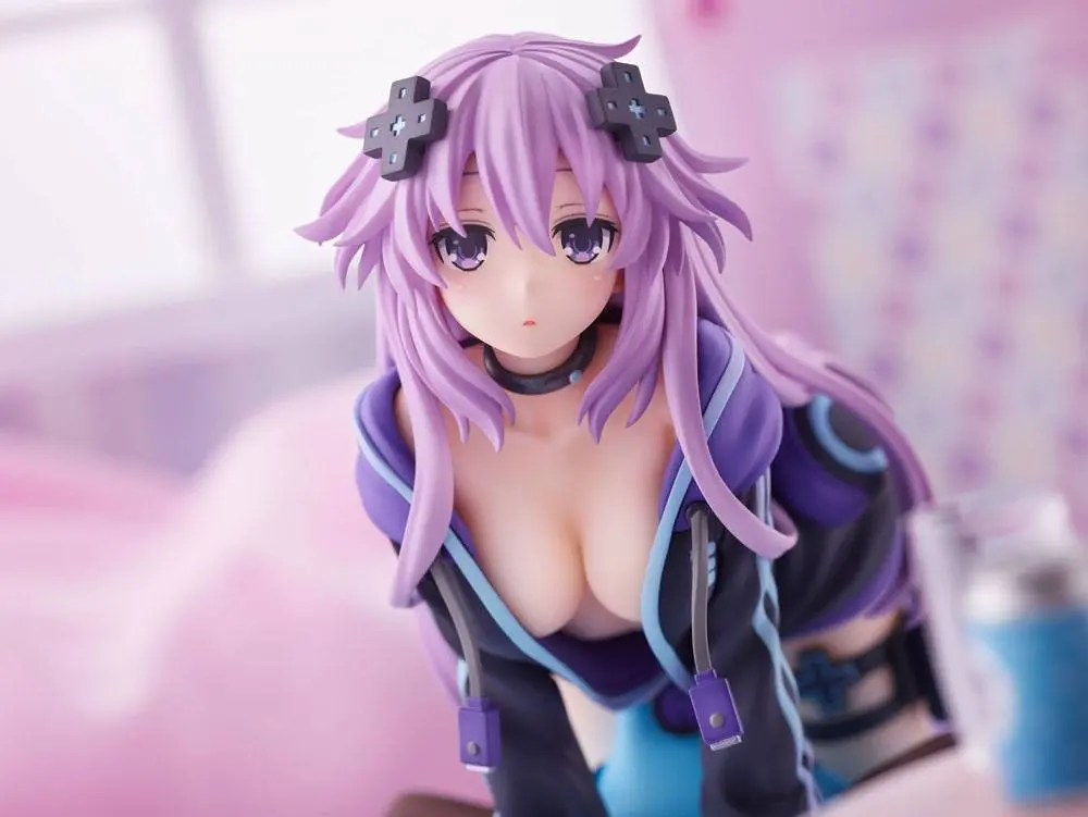 Hyperdimension Neptunia Statue 1/8 Dimension Traveler Neptune Wake Up Version 13 cm product photo