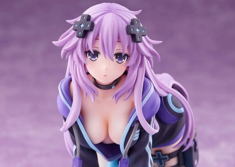 Hyperdimension Neptunia Statue 1/8 Dimension Traveler Neptune Wake Up Version 13 cm product photo
