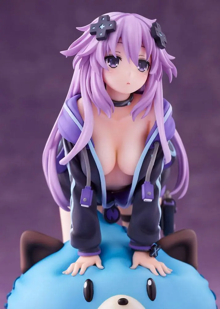 Hyperdimension Neptunia Statue 1/8 Dimension Traveler Neptune Wake Up Version 13 cm product photo