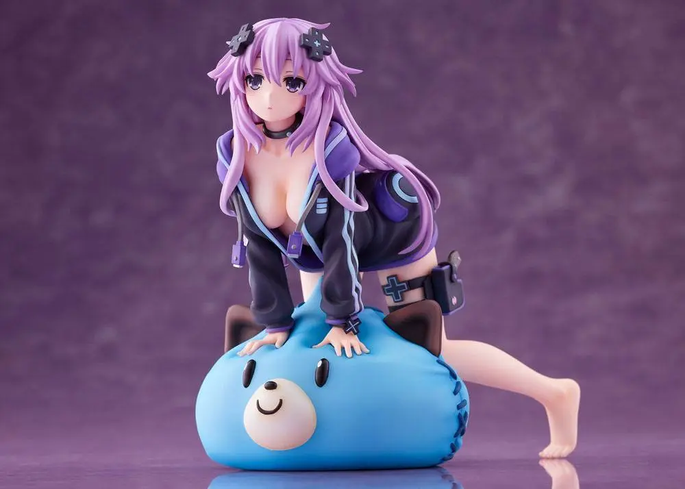 Hyperdimension Neptunia Statue 1/8 Dimension Traveler Neptune Wake Up Version 13 cm product photo