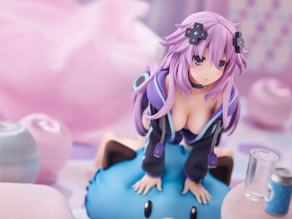 Hyperdimension Neptunia Statue 1/8 Dimension Traveler Neptune Wake Up Version 13 cm product photo