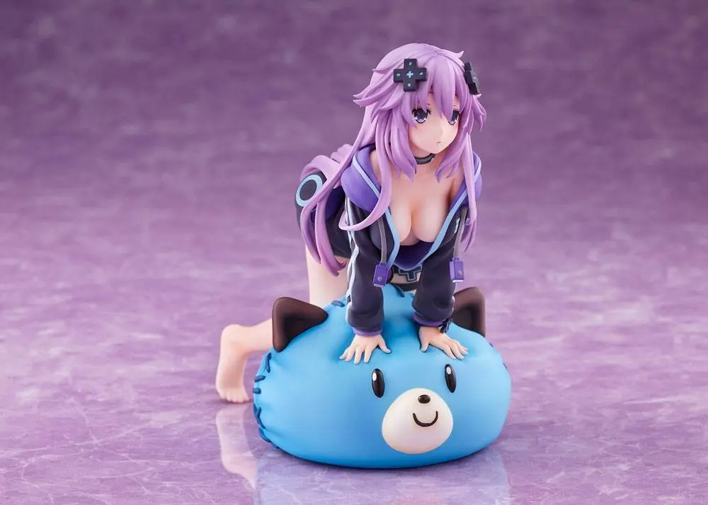 Hyperdimension Neptunia Statue 1/8 Dimension Traveler Neptune Wake Up Version 13 cm product photo