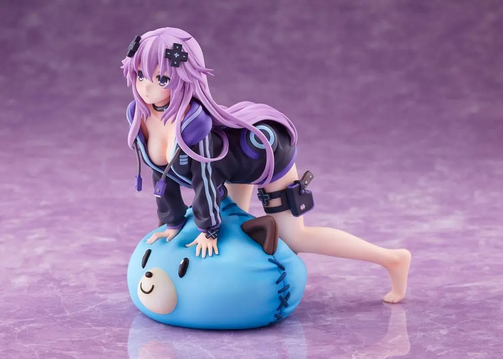 Hyperdimension Neptunia Statue 1/8 Dimension Traveler Neptune Wake Up Version 13 cm product photo