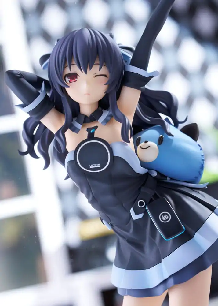 Hyperdimension Neptunia Statue 1/8 Neptunia Uni Wake Up Overseas Edition 20 cm termékfotó