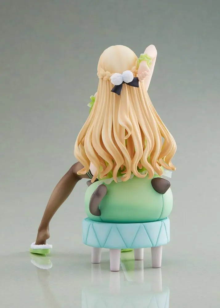 Hyperdimension Neptunia Statue 1/8 Neptunia Vert Waking Up Ver. Limited Edition 17 cm product photo