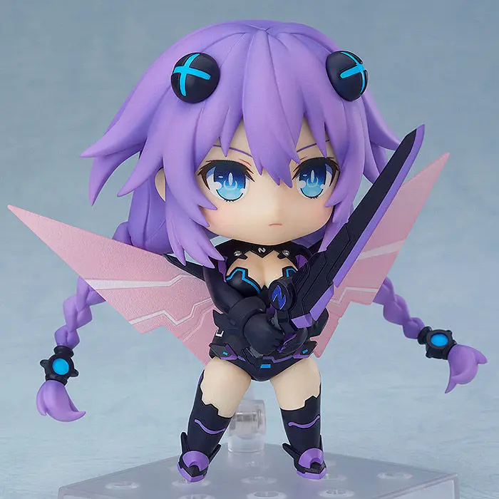 Hyperdimension Neptunia Neptune Purple Heart Nendoroid figure 10cm product photo