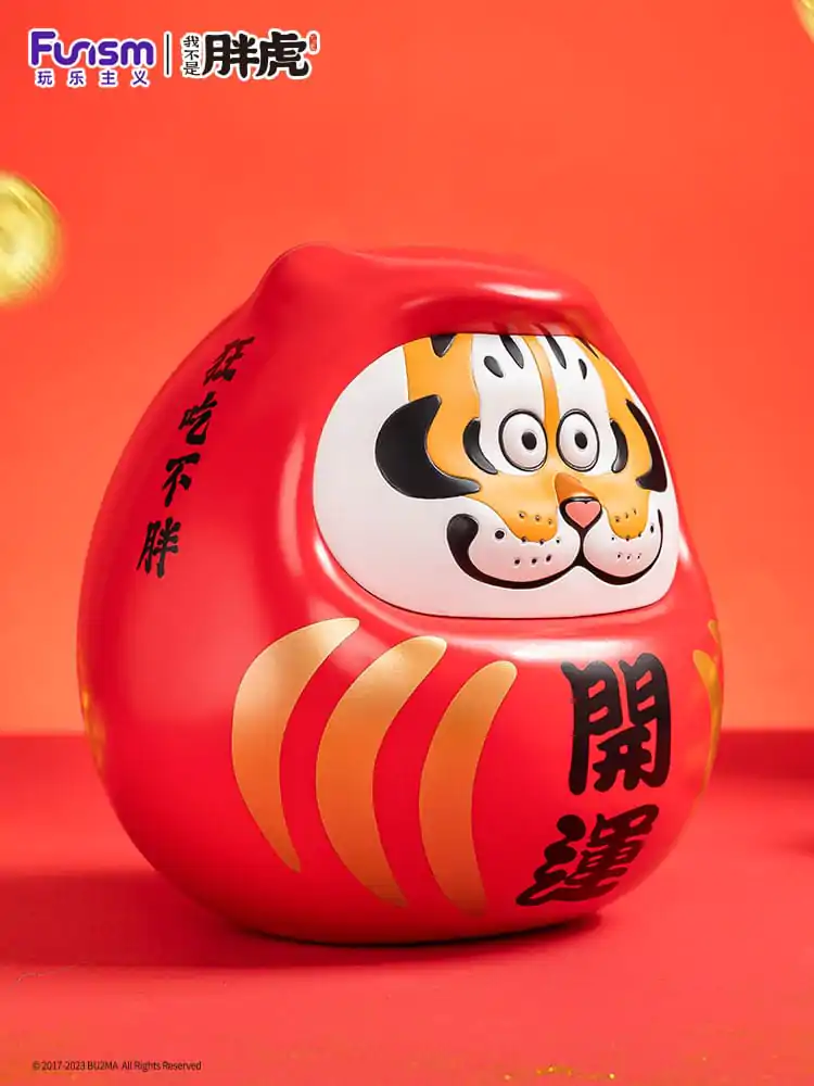 I Am Not Fat Tiger Statue 1/7 Alexander the Tiger Dharuma 20 cm product photo