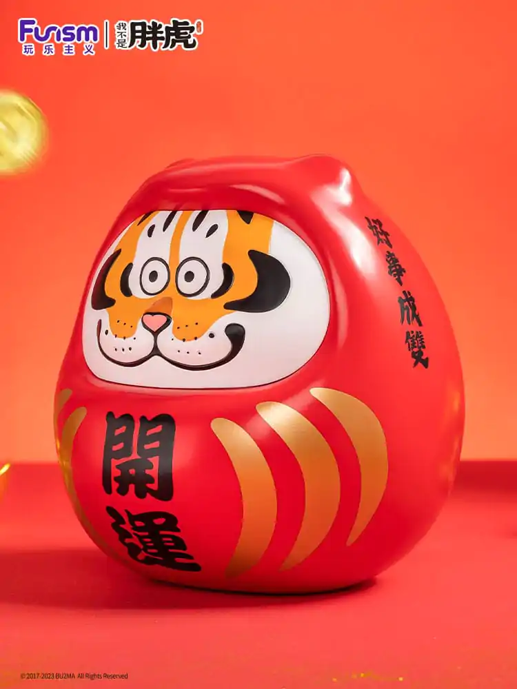 I Am Not Fat Tiger Statue 1/7 Alexander the Tiger Dharuma 20 cm product photo