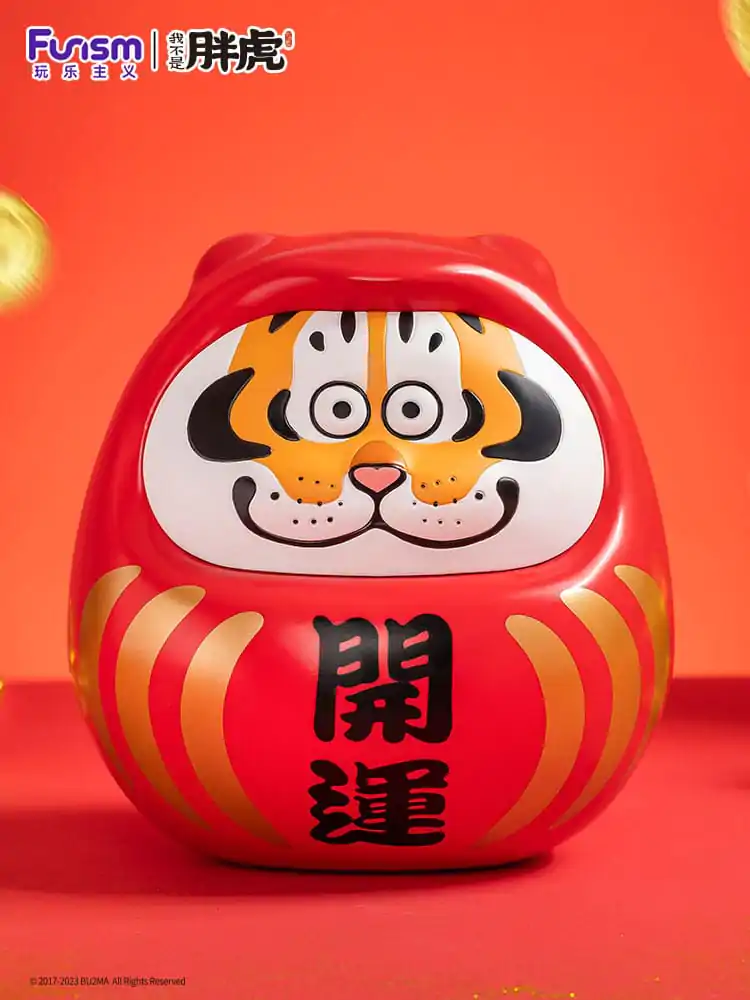 I Am Not Fat Tiger Statue 1/7 Alexander the Tiger Dharuma 20 cm product photo