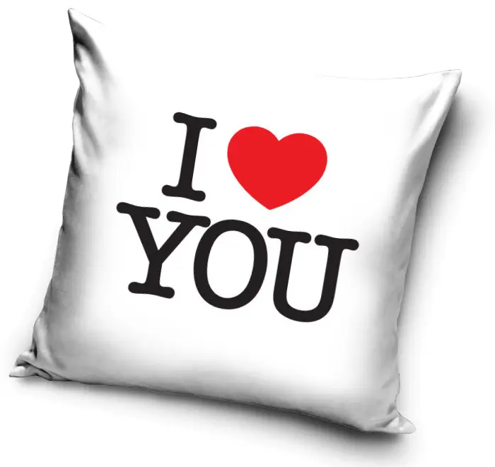 I Love You Pillowcase 40*40 cm product photo