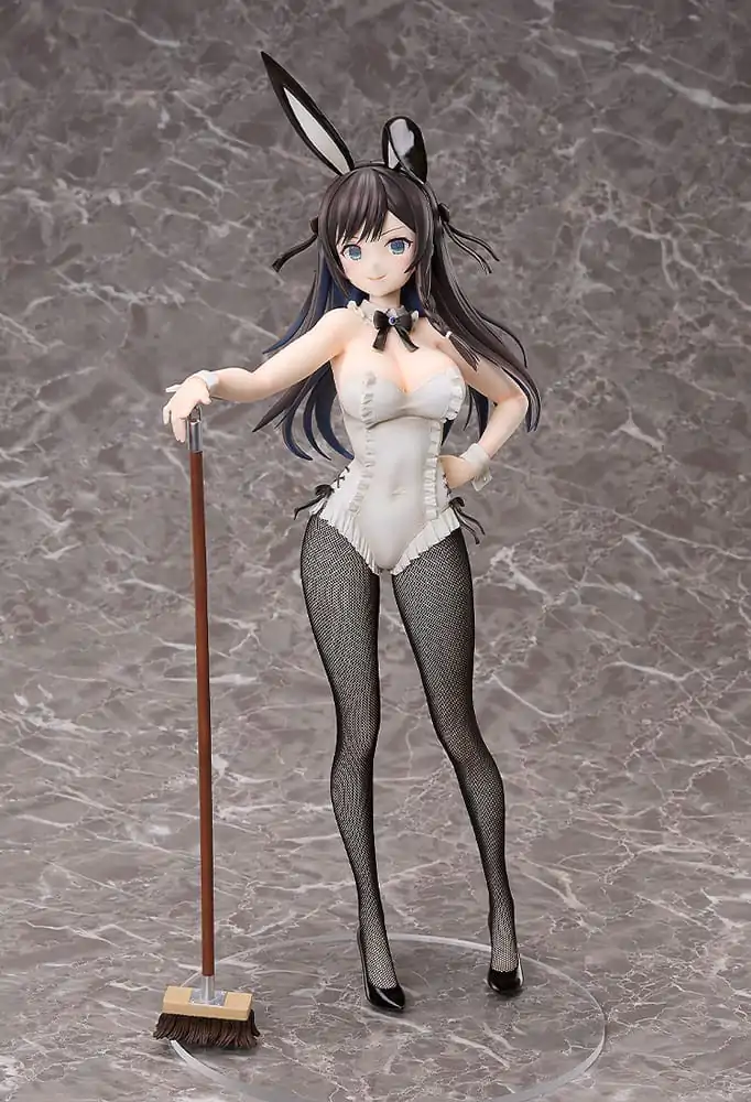 I May Be a Guild Receptionist, But I&#039;ll Solo Any Boss to Clock Out on Time PVC Statue 1/4 Alina Clover: Bunny Ver. 44 cm product photo