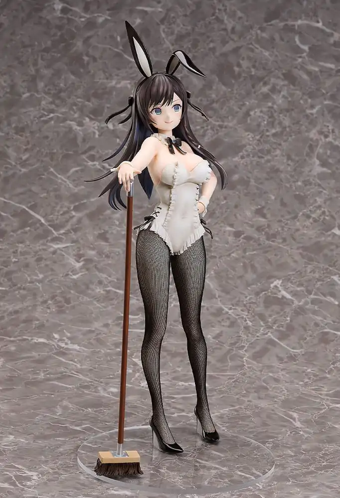 I May Be a Guild Receptionist, But I&#039;ll Solo Any Boss to Clock Out on Time PVC Statue 1/4 Alina Clover: Bunny Ver. 44 cm product photo