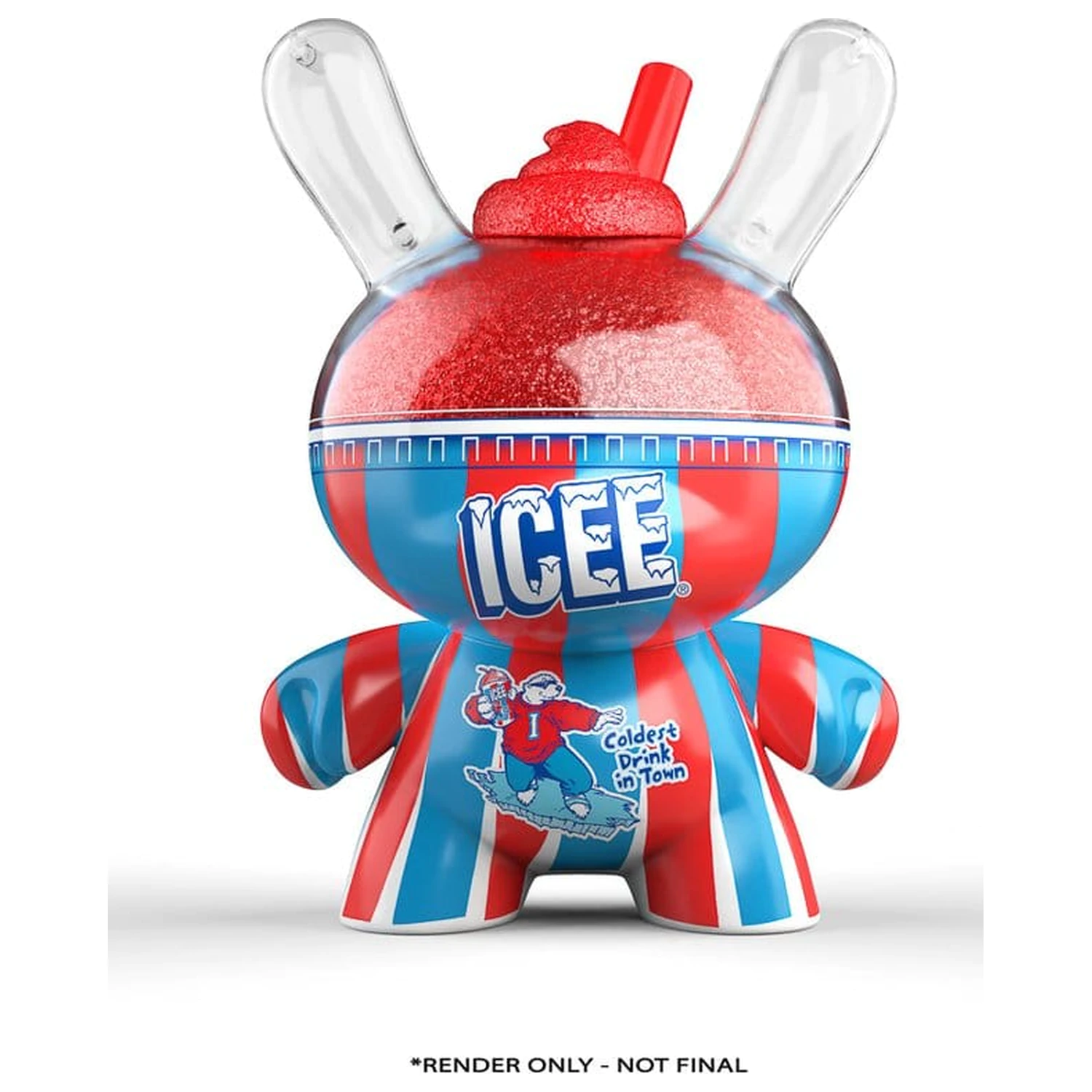 Icee Dunny Art Figure Cherry Icee 20 cm product photo