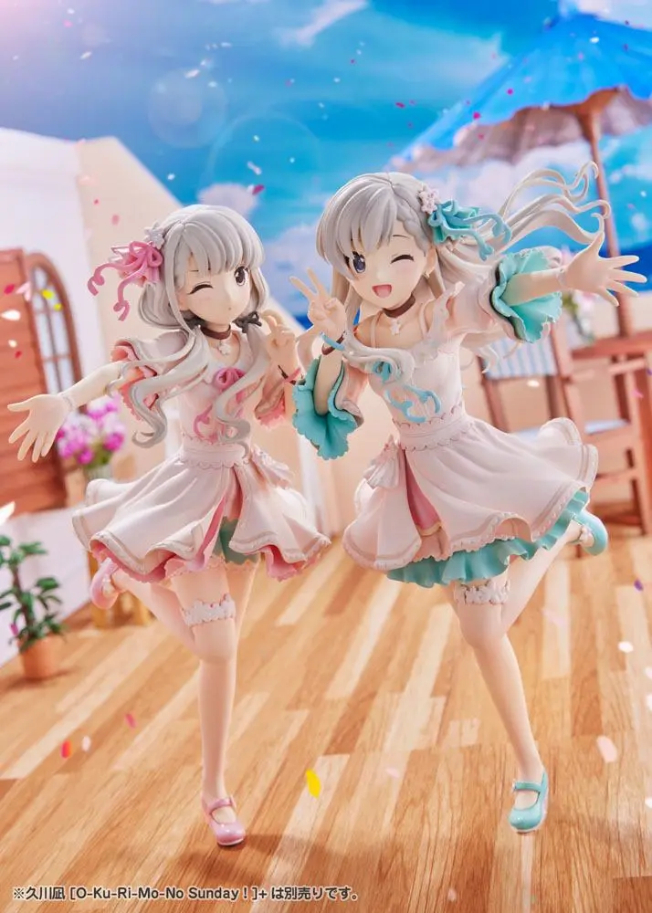 Idolmaster Cinderella Girls PVC Statue 1/7 Hisakwa Hayate O-Ku-Ri-Mo-No Sunday! 21 cm product photo