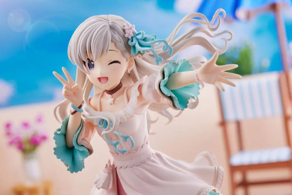 Idolmaster Cinderella Girls PVC Statue 1/7 Hisakwa Hayate O-Ku-Ri-Mo-No Sunday! 21 cm product photo