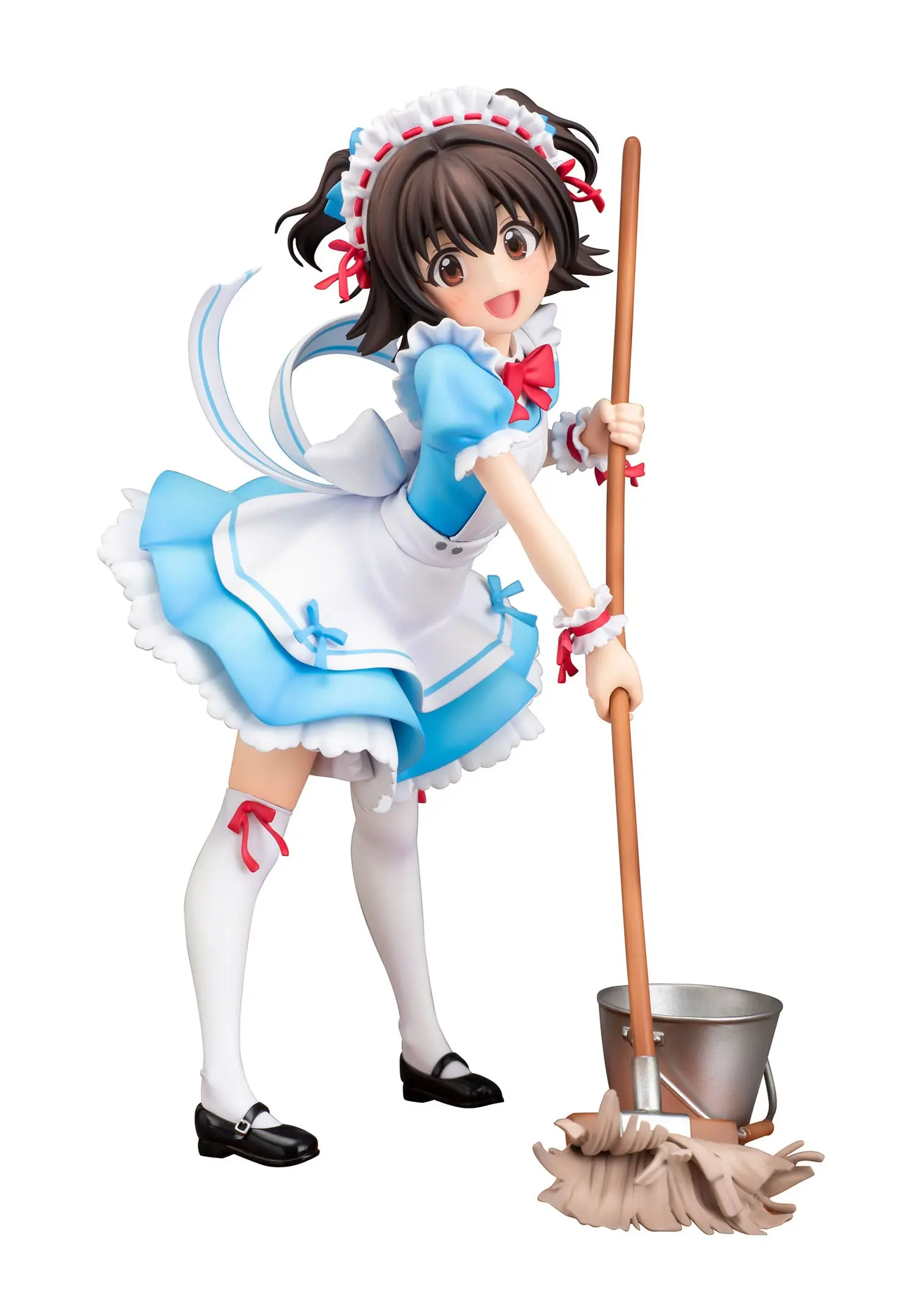 Idolmaster Cinderella Girls PVC Statue 1/7 Miria Akagi (Orikou Maid-san) 19 cm product photo