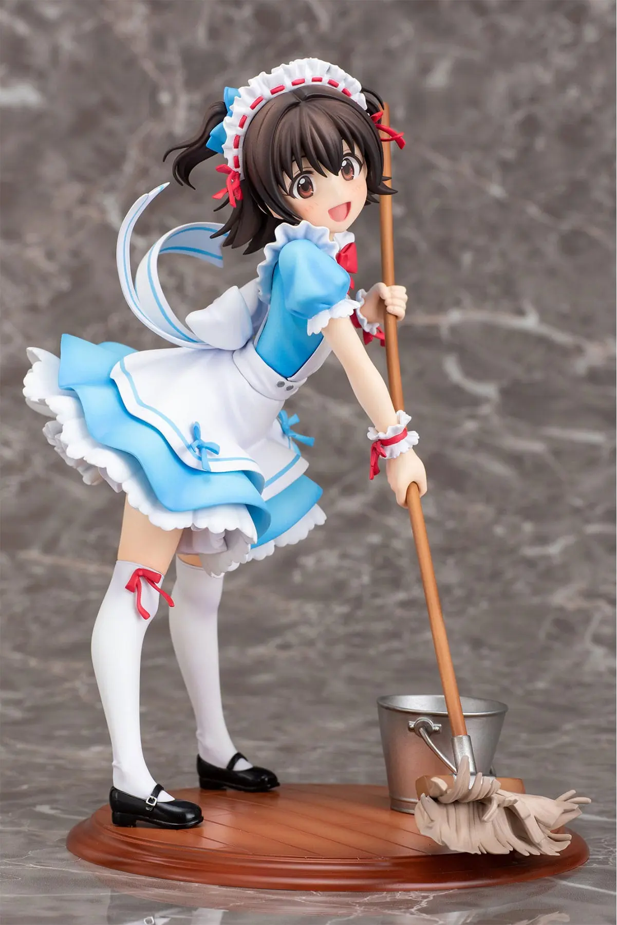 Idolmaster Cinderella Girls PVC Statue 1/7 Miria Akagi (Orikou Maid-san) 19 cm product photo