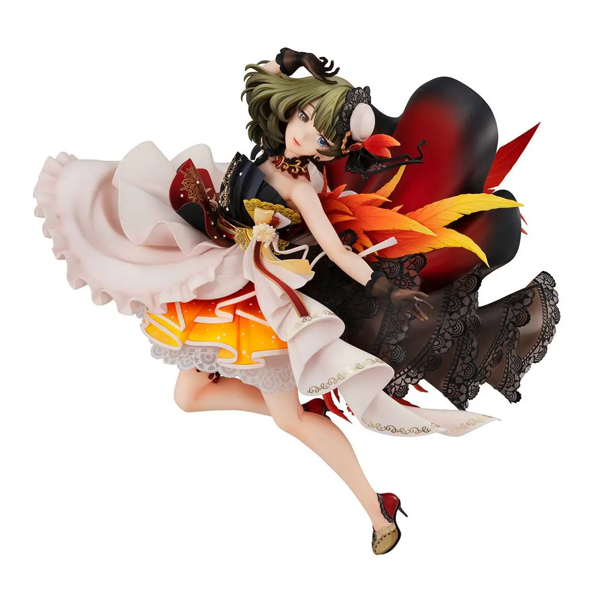 Idolmaster Cinderella Girls Brilliant Stage PVC Statue Kaede Takagaki Eternal Feather Ver. 21 cm product photo