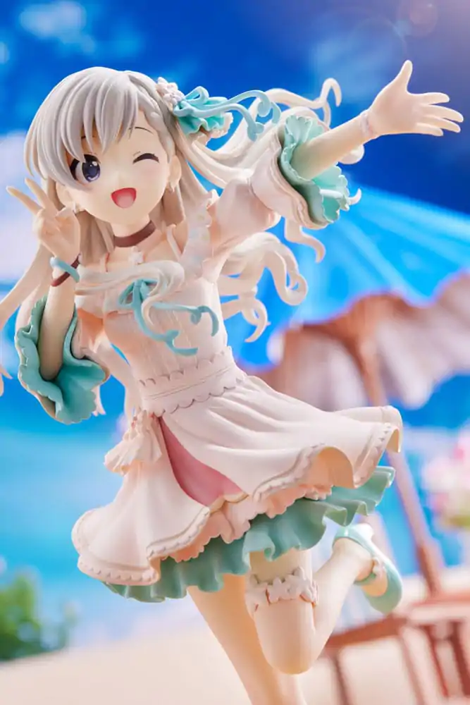 Idolmaster Cinderella Girls PVC Statue 1/7 Hayate HIsakawa [O-Ku-Ri-Mo-No Sunday ! ]+ 21 cm     product photo