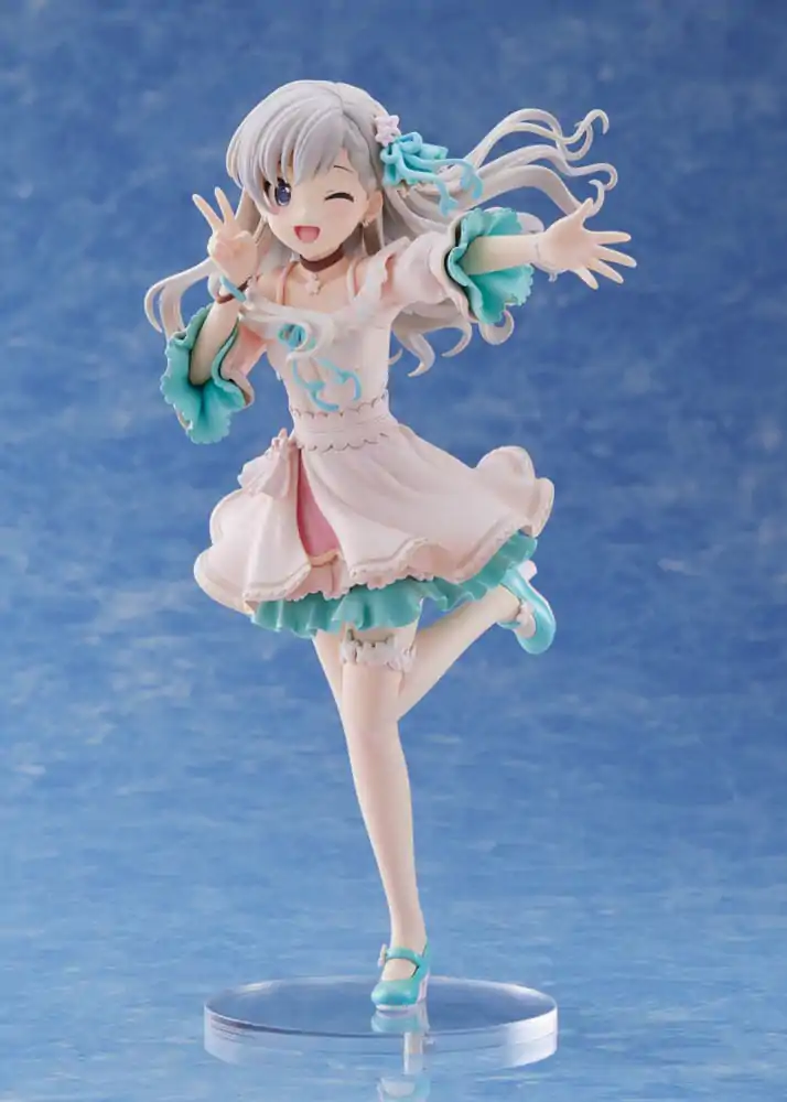 Idolmaster Cinderella Girls PVC Statue 1/7 Hayate HIsakawa [O-Ku-Ri-Mo-No Sunday ! ]+ 21 cm     product photo