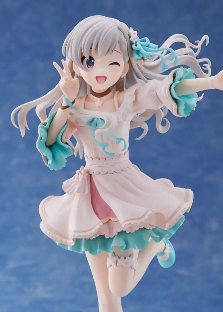 Idolmaster Cinderella Girls PVC Statue 1/7 Hayate HIsakawa [O-Ku-Ri-Mo-No Sunday ! ]+ 21 cm     product photo