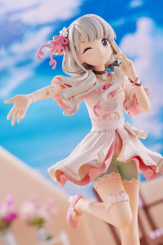 Idolmaster Cinderella Girls PVC Statue 1/7 Nagi HIsakawa [O-Ku-Ri-Mo-No Sunday ! ]+ 21 cm     product photo