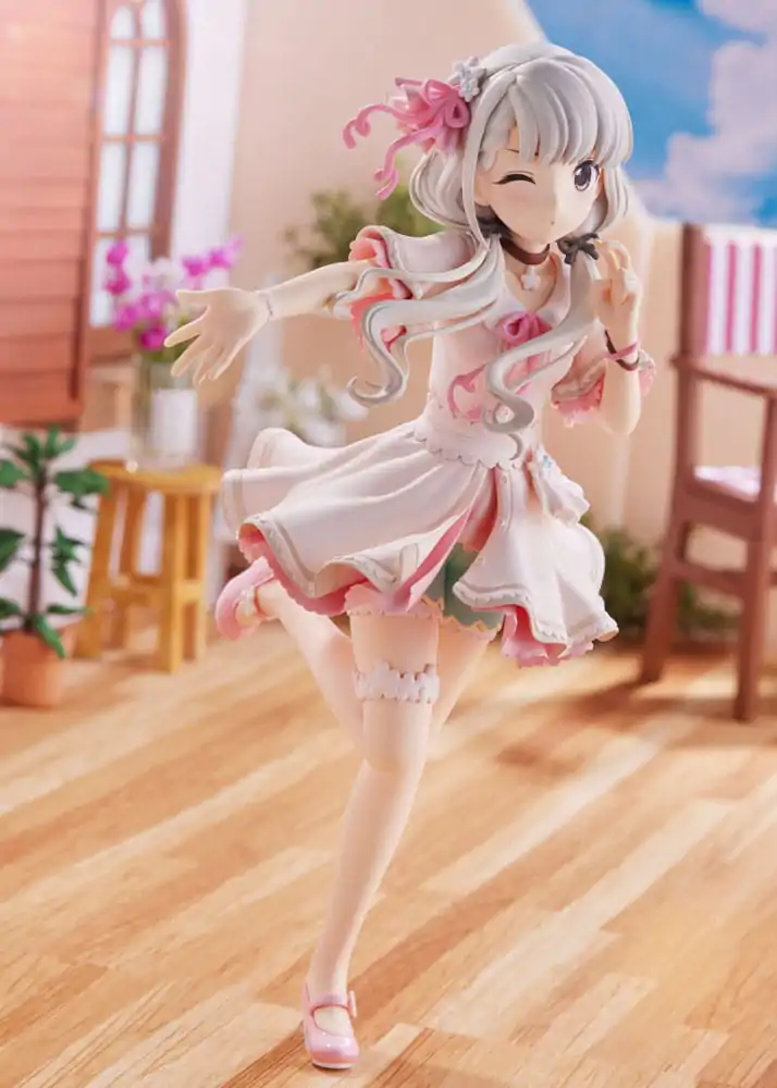 Idolmaster Cinderella Girls PVC Statue 1/7 Nagi HIsakawa [O-Ku-Ri-Mo-No Sunday ! ]+ 21 cm     product photo