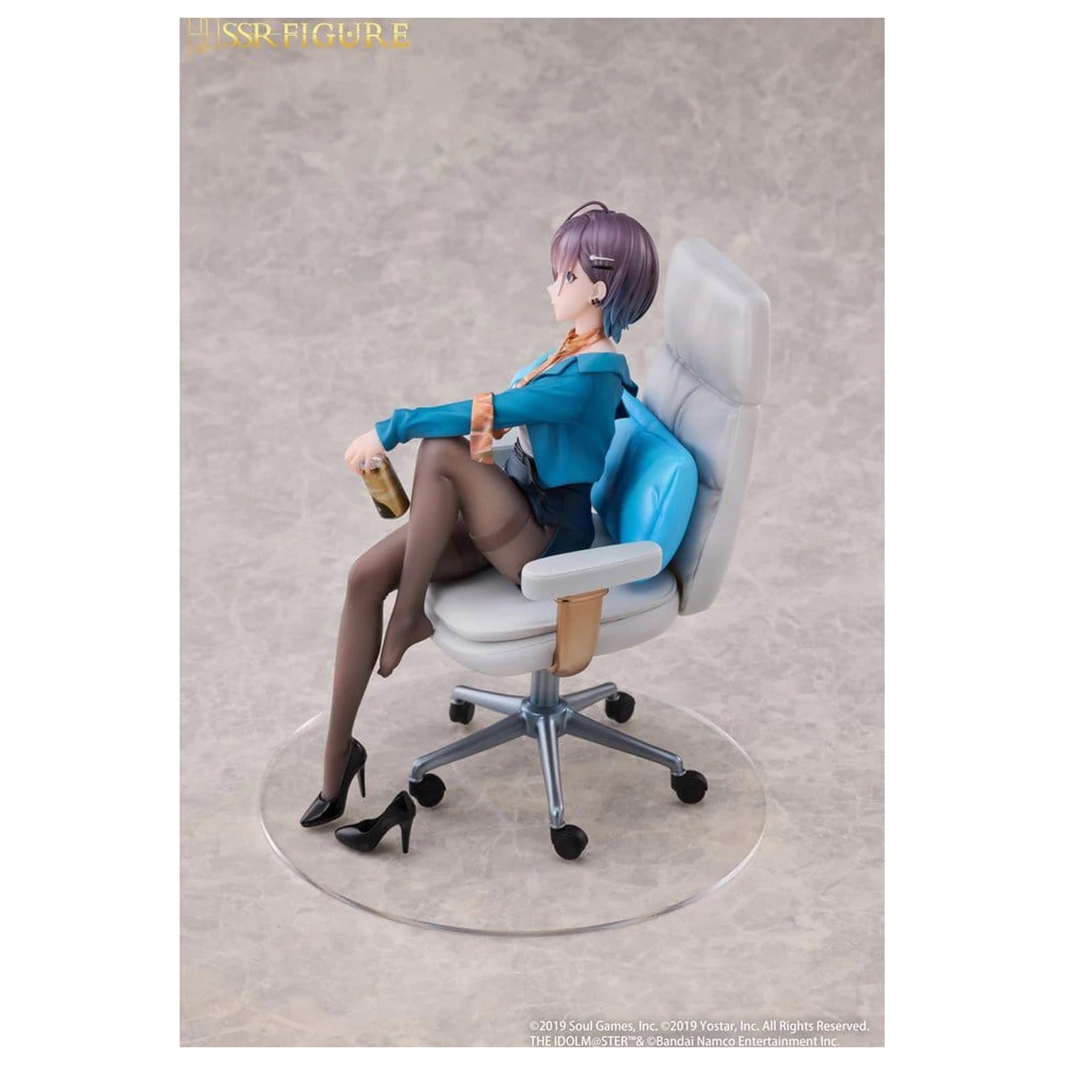 Idolmaster Shiny Colors x Mahjong Soul SSR PVC Statue 1/7 Asakura Tooru Leisurely Grace Ver. 21 cm    product photo