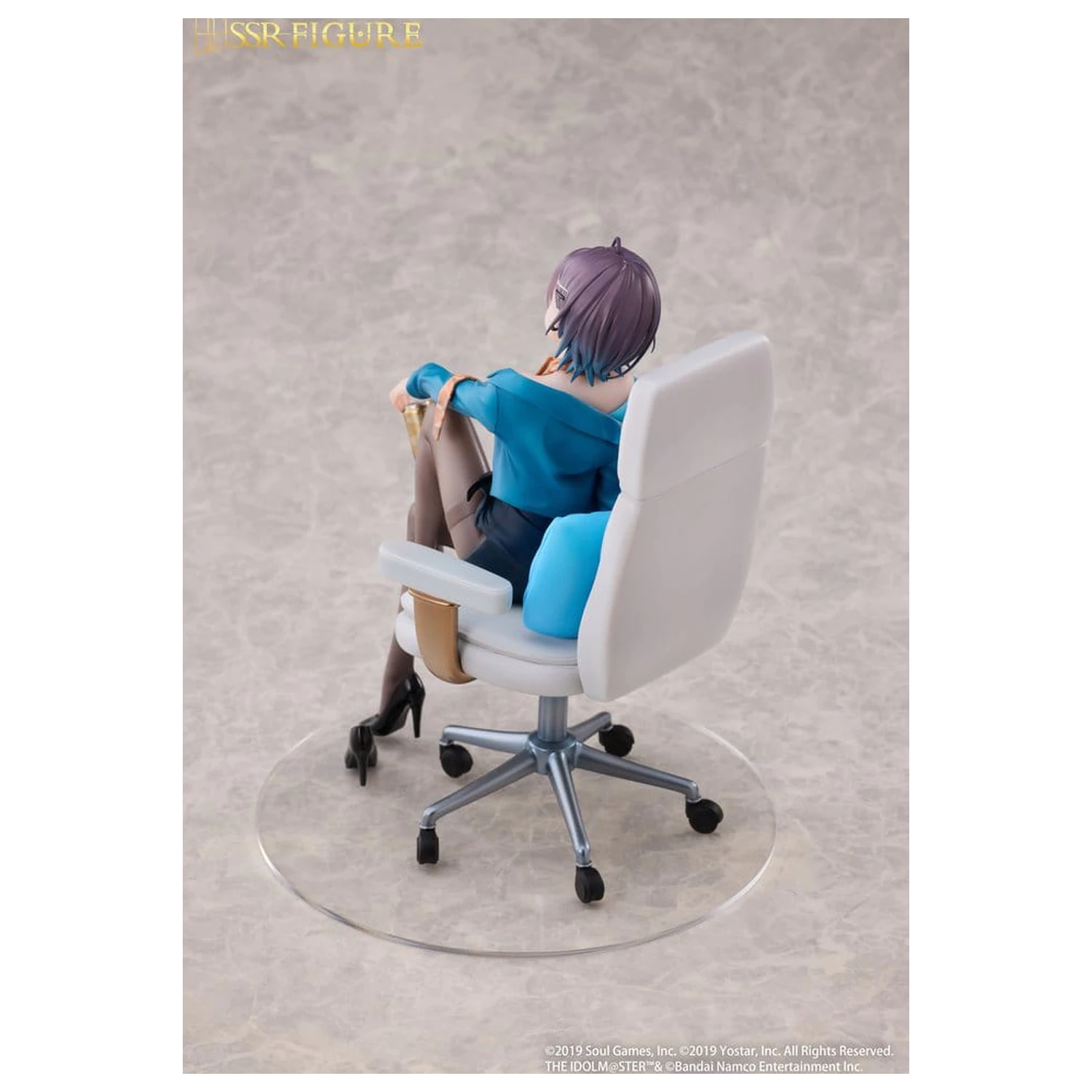 Idolmaster Shiny Colors x Mahjong Soul SSR PVC Statue 1/7 Asakura Tooru Leisurely Grace Ver. 21 cm    product photo