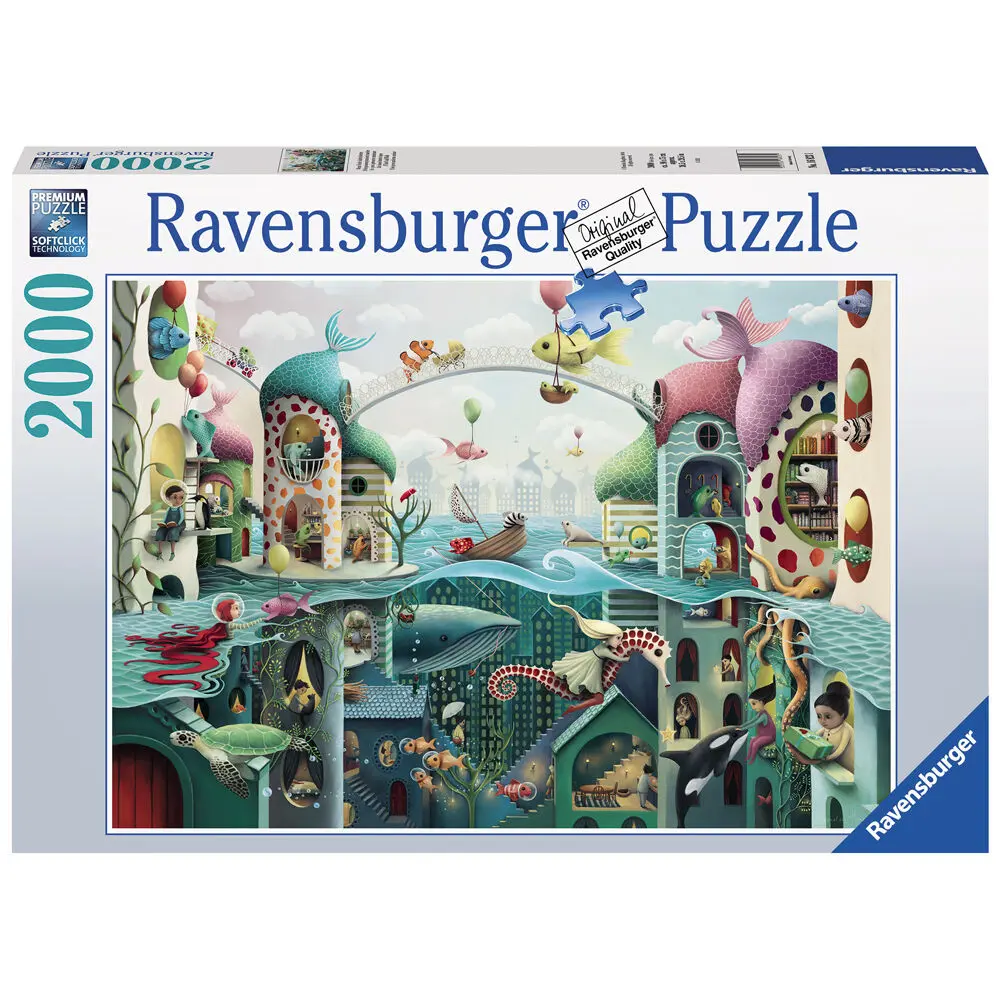 If fish could walk puzzle 2000pcs product photo