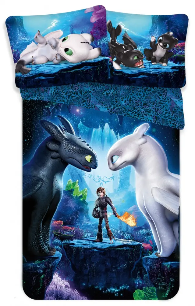 How to Train Your Dragon Duvet Cover 140x200cm, 70x90cm product photo