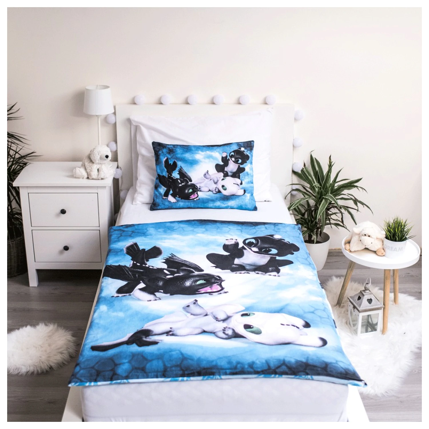 How to Train Your Dragon Babies Kids, Preschool Duvet Cover product photo