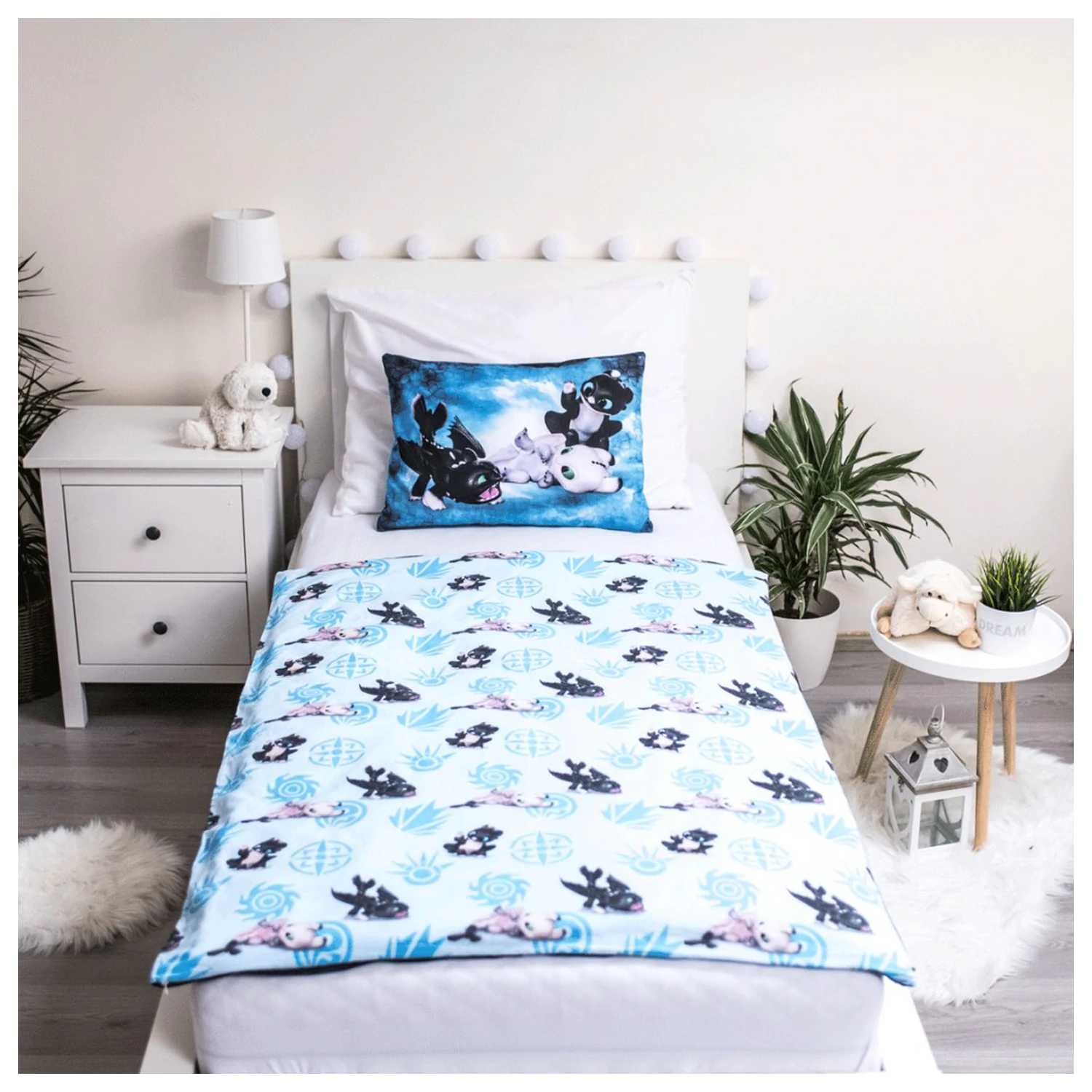 How to Train Your Dragon Babies Kids, Preschool Duvet Cover product photo