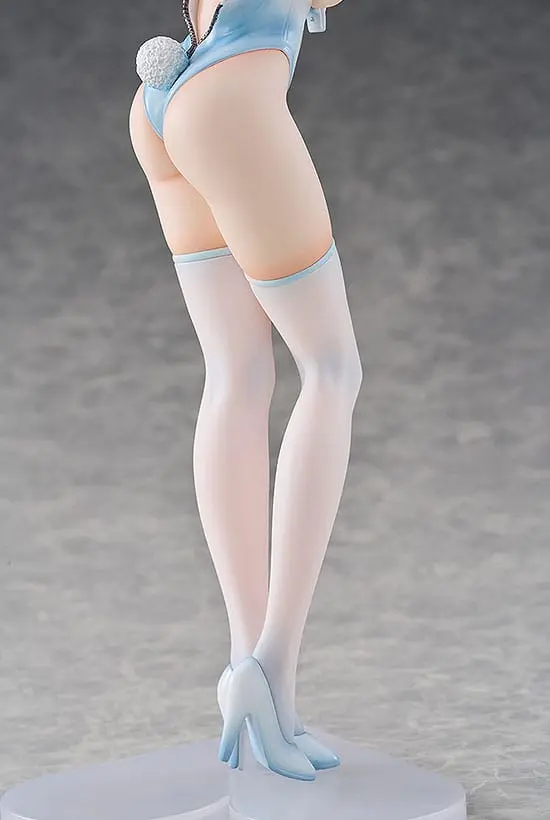Ikomochi Original Character Statues 1/6 Black Bunny Aoi &amp; White Bunny Natsume (re-run) 30 - 31 cm product photo