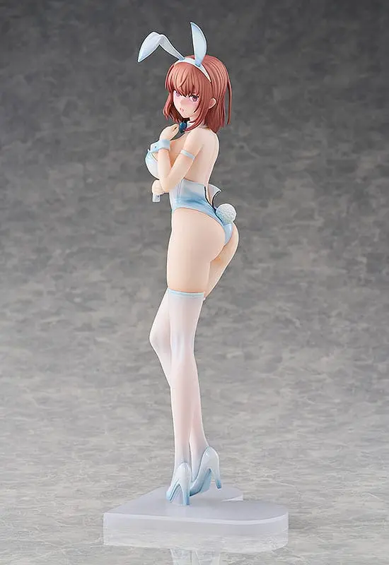 Ikomochi Original Character Statues 1/6 Black Bunny Aoi &amp; White Bunny Natsume (re-run) 30 - 31 cm product photo