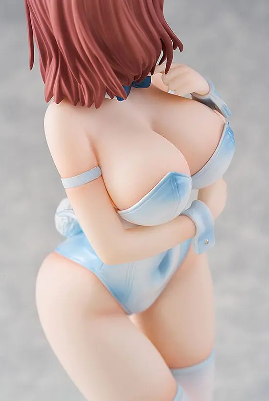 Ikomochi Original Character Statues 1/6 Black Bunny Aoi &amp; White Bunny Natsume (re-run) 30 - 31 cm product photo