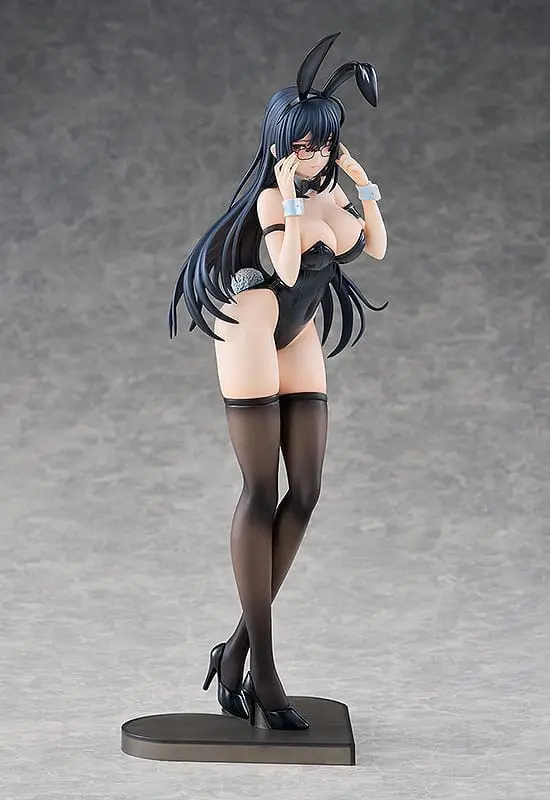 Ikomochi Original Character Statues 1/6 Black Bunny Aoi &amp; White Bunny Natsume (re-run) 30 - 31 cm product photo
