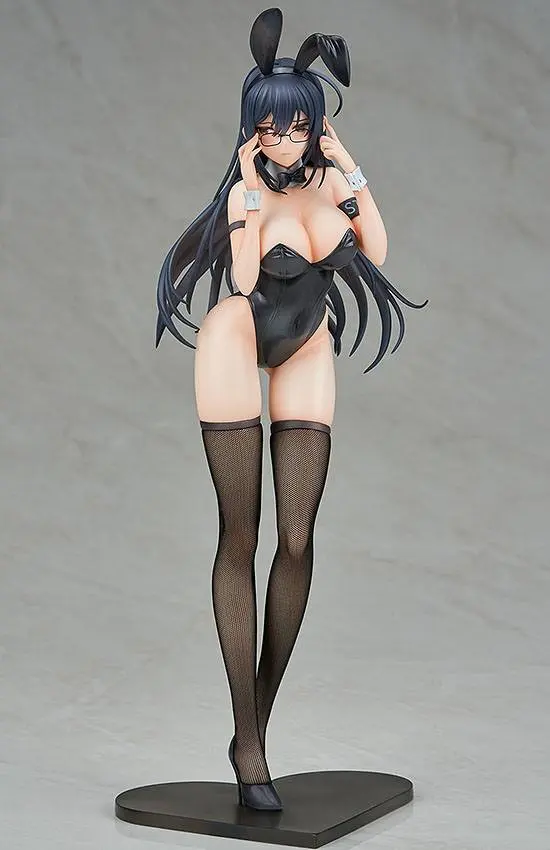 Ikomochi Original Character Statue 1/6 Black Bunny Aoi 31 cm product photo