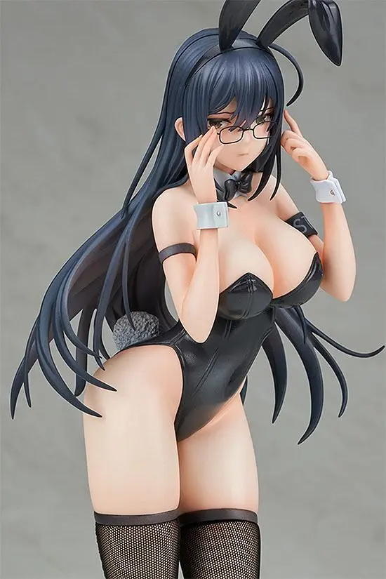 Ikomochi Original Character Statue 1/6 Black Bunny Aoi 31 cm product photo