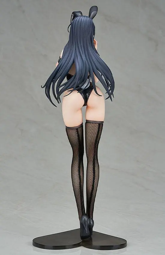 Ikomochi Original Character Statue 1/6 Black Bunny Aoi 31 cm product photo