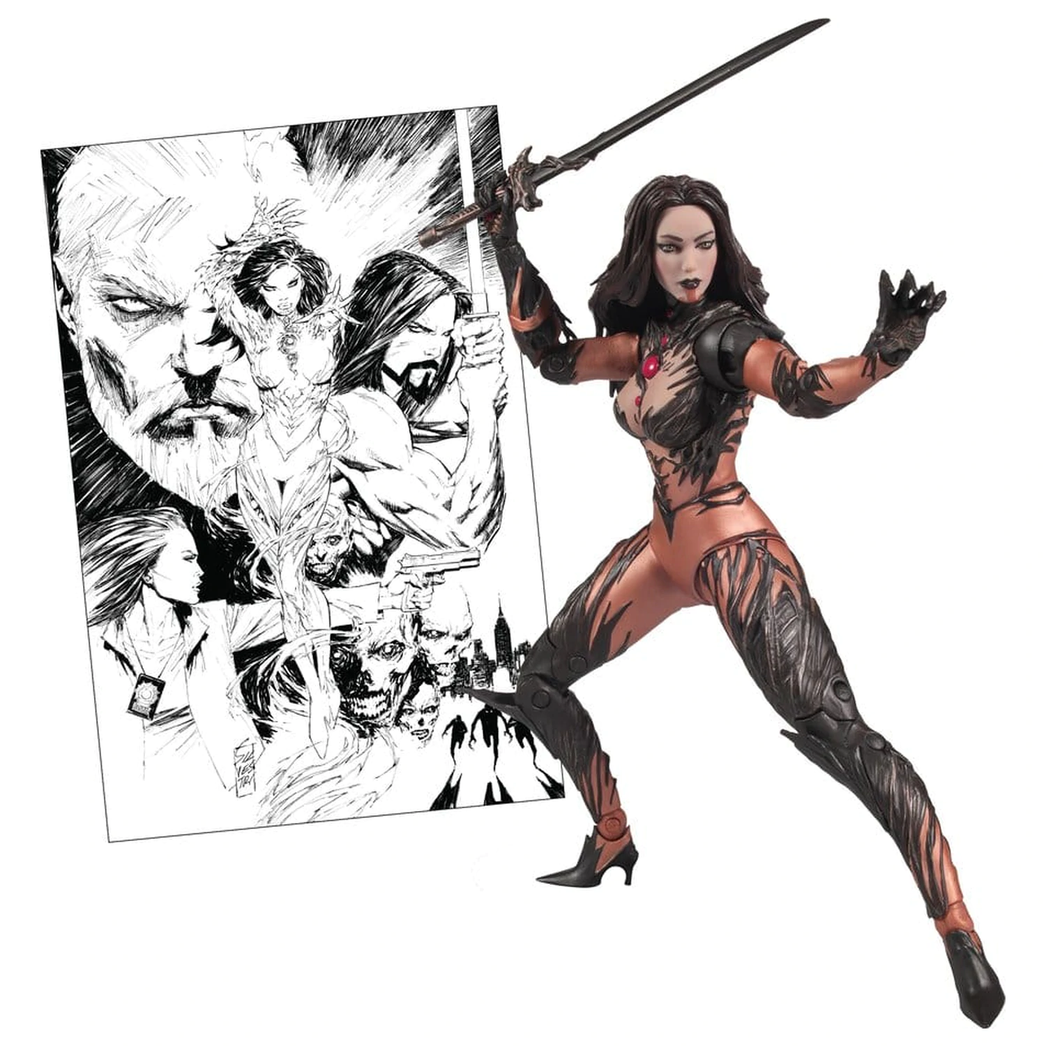Image Comics McFarlane Elite Edition Deluxe Action Figure Sara Pezzini (Witchblade) 18 cm product photo