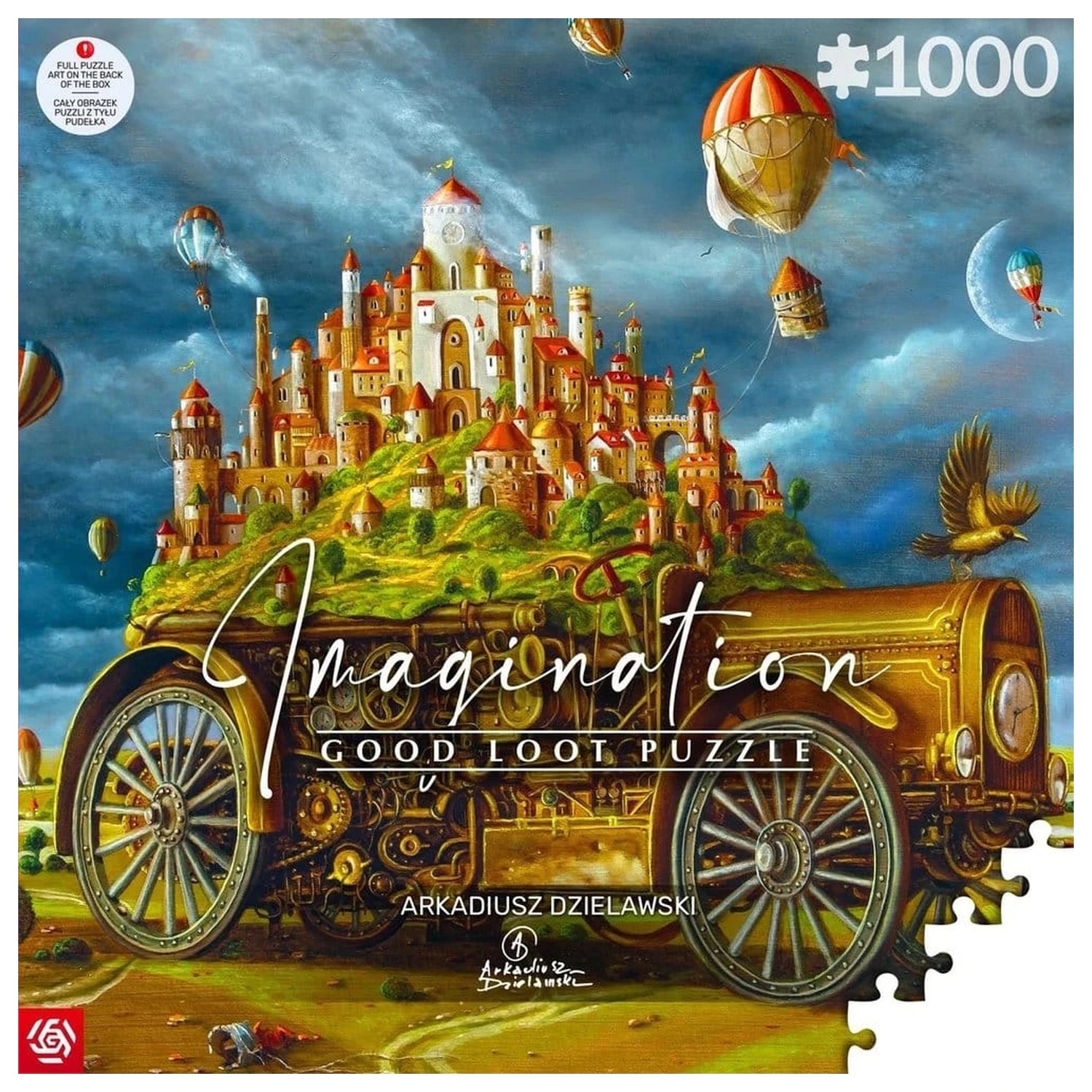 Imagination Series Puzzle Arkadiusz Dzielawski Wielka przeprowadzka (1000 pieces)  product photo