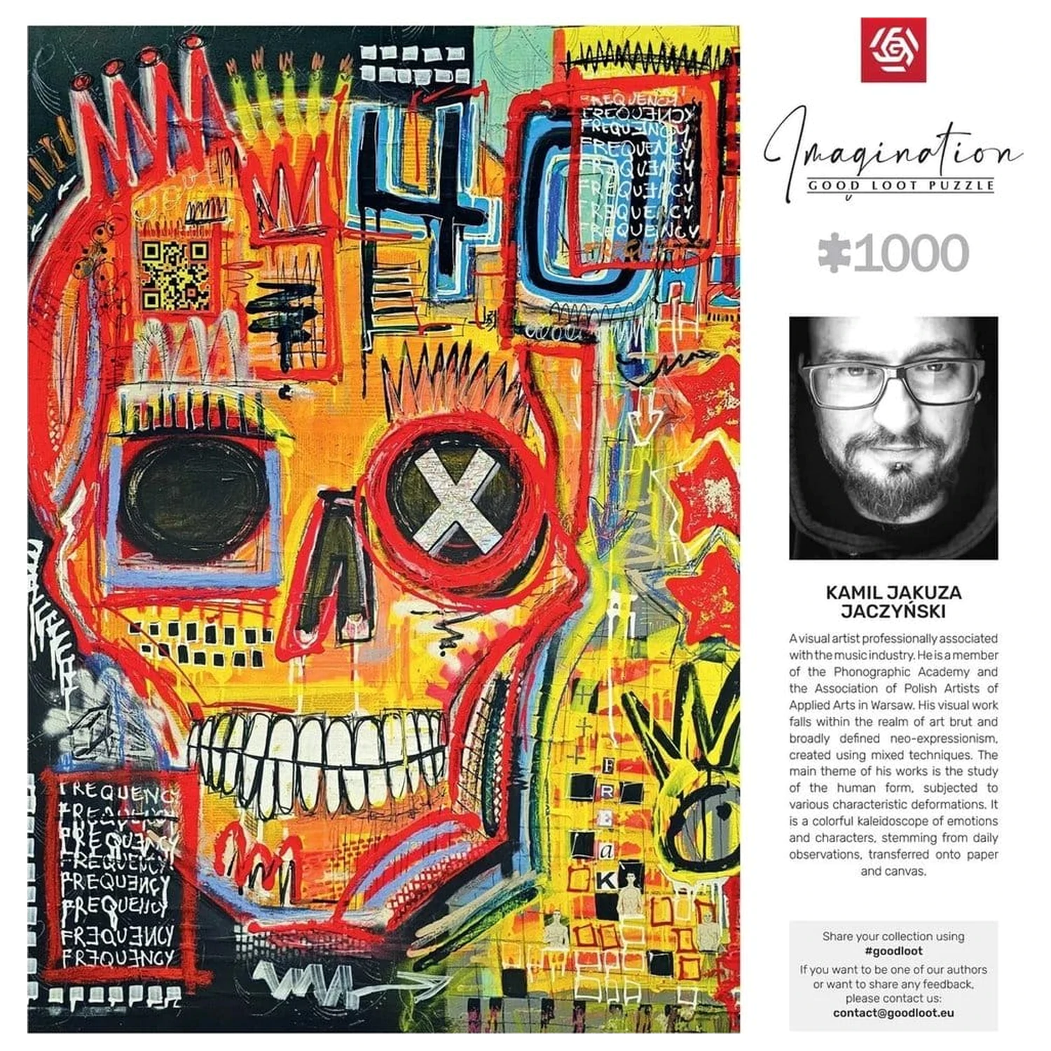 Imagination Series Puzzle Kamil Jakuza Jaczynski 40 HZ (1000 pieces)  product photo