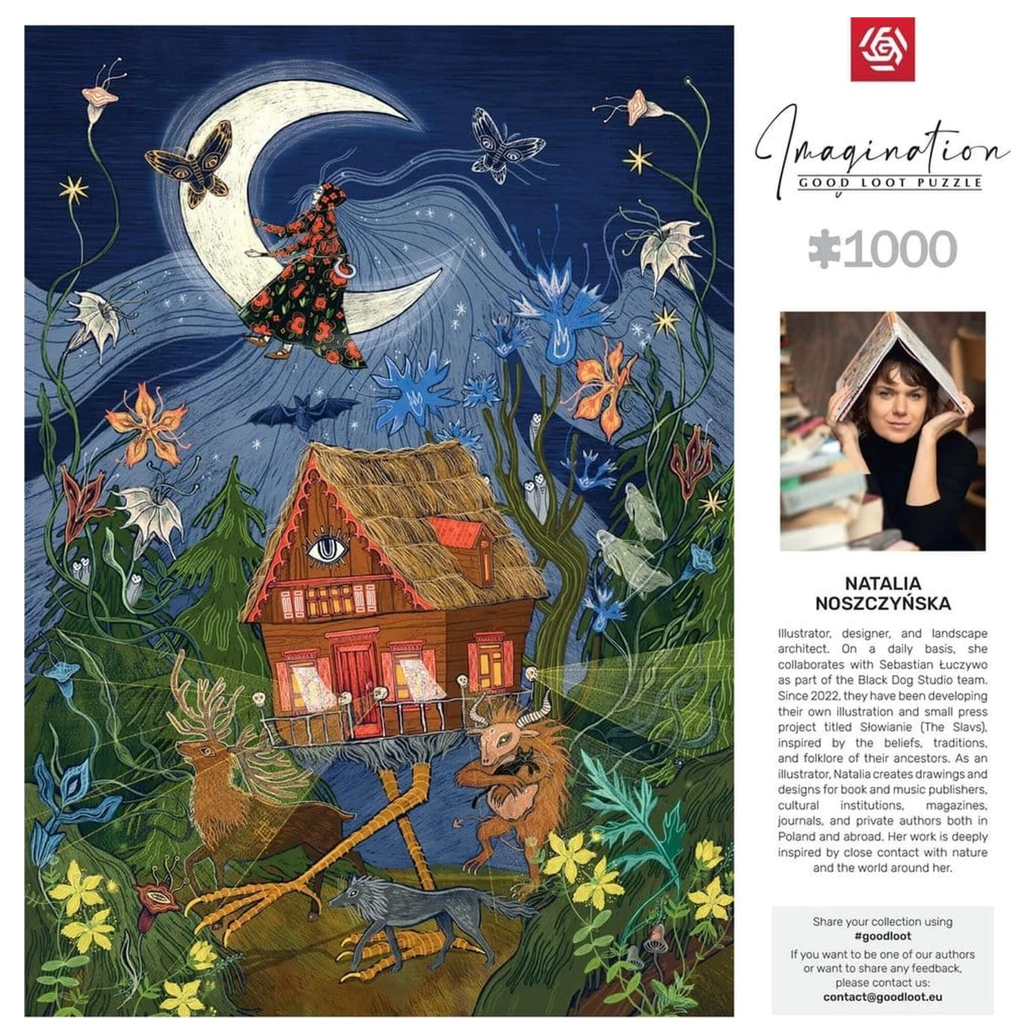 Imagination Series Puzzle Natalia Noszczynska Slowianski Swiat Nadchodzi (1000 pieces)  product photo